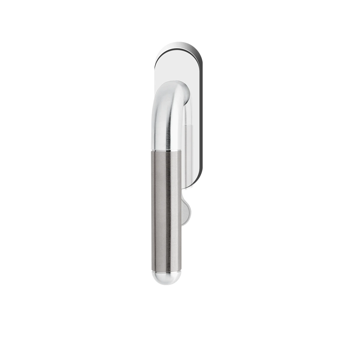 Karcher Fenstergriff "Lignano Steel" - Oberfläche: Edelstahl poliert / matt, Fensterfunktion: verschließbar