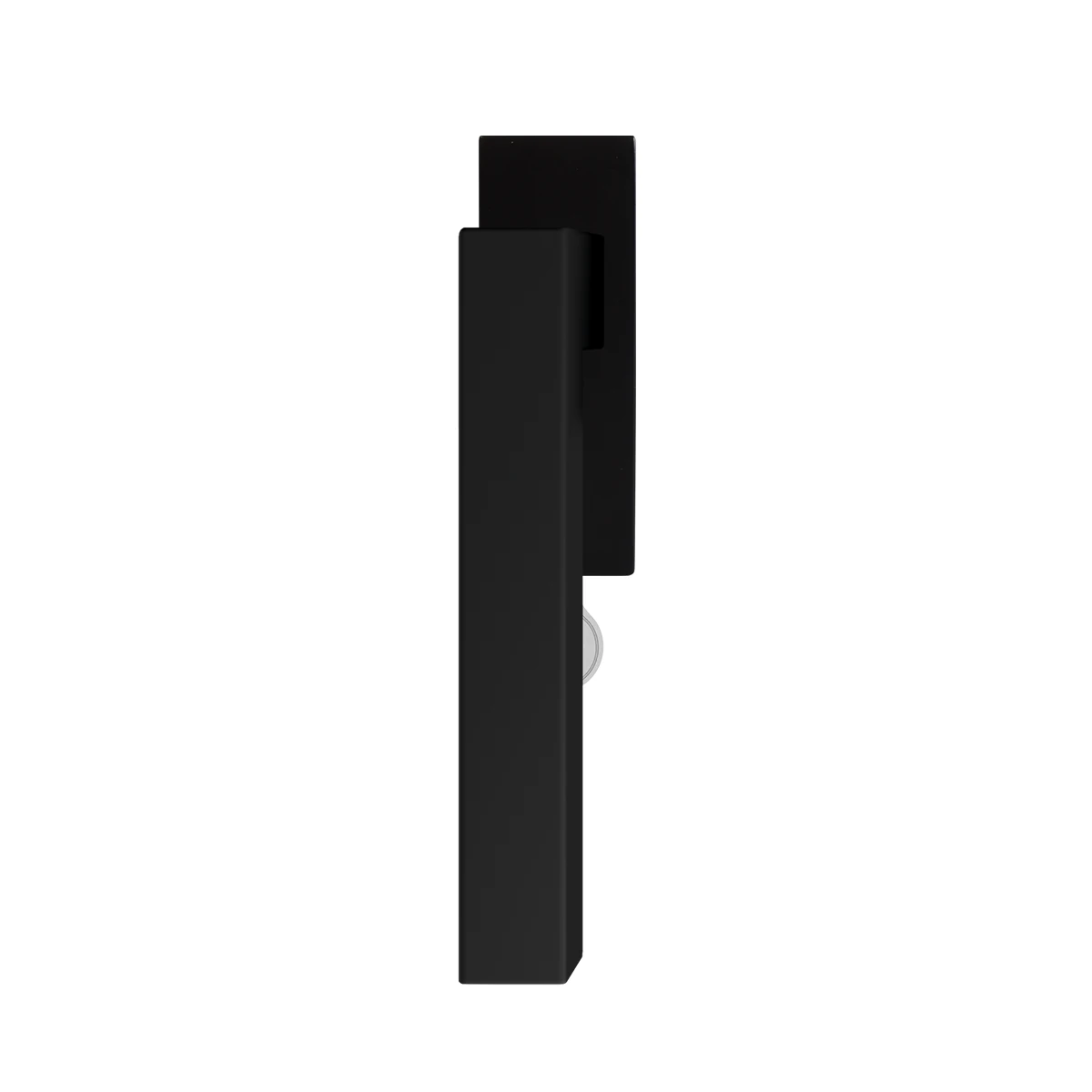 [EF464 EARQ 83] Karcher Fenstergriff "Seattle" (eckig) (Kosmos Schwarz, verschließbar)