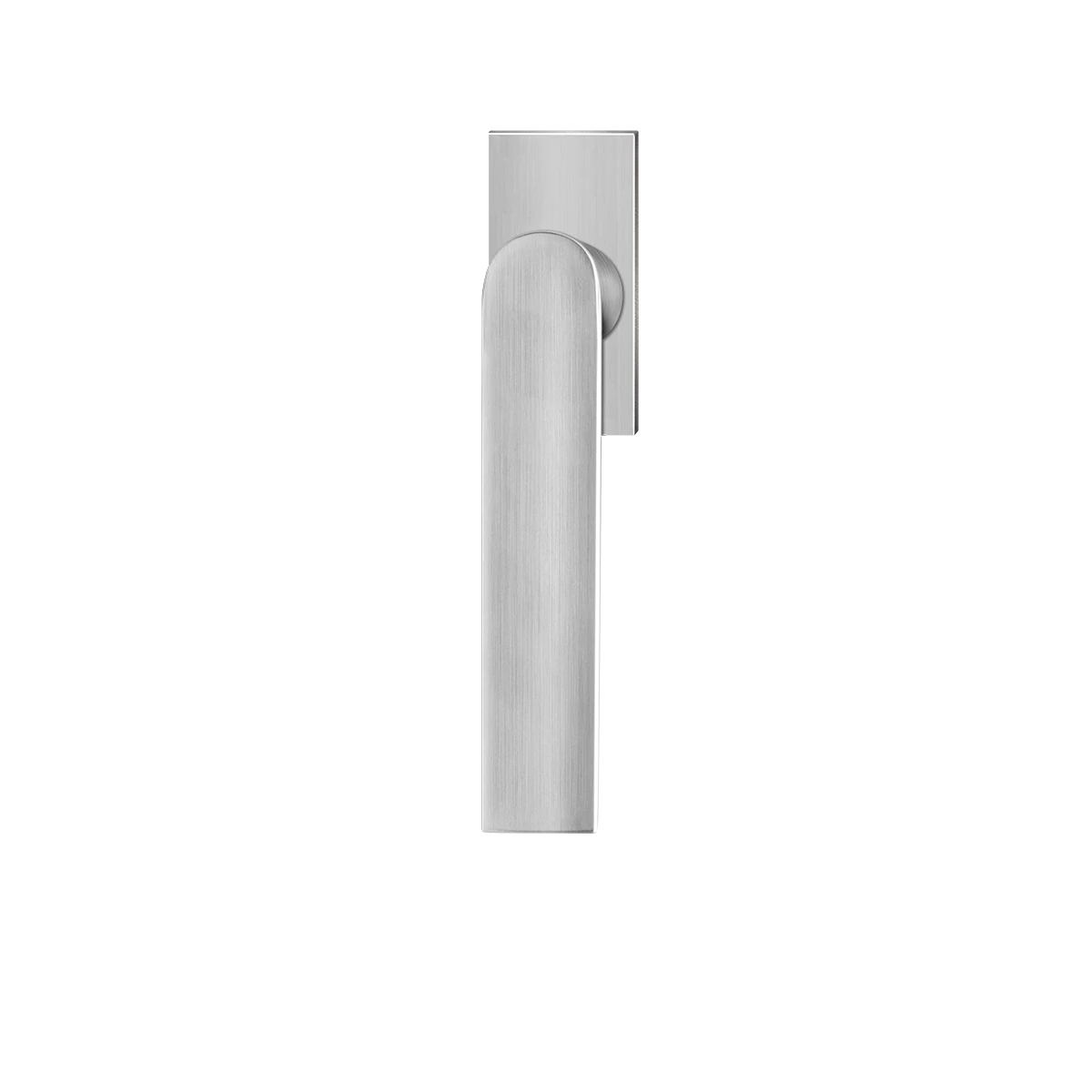 [EF514Q 71] Karcher Fenstergriff "London" (eckig) - Oberfläche: Edelstahl matt, Fensterfunktion: Drehkipp (Drehkipp)