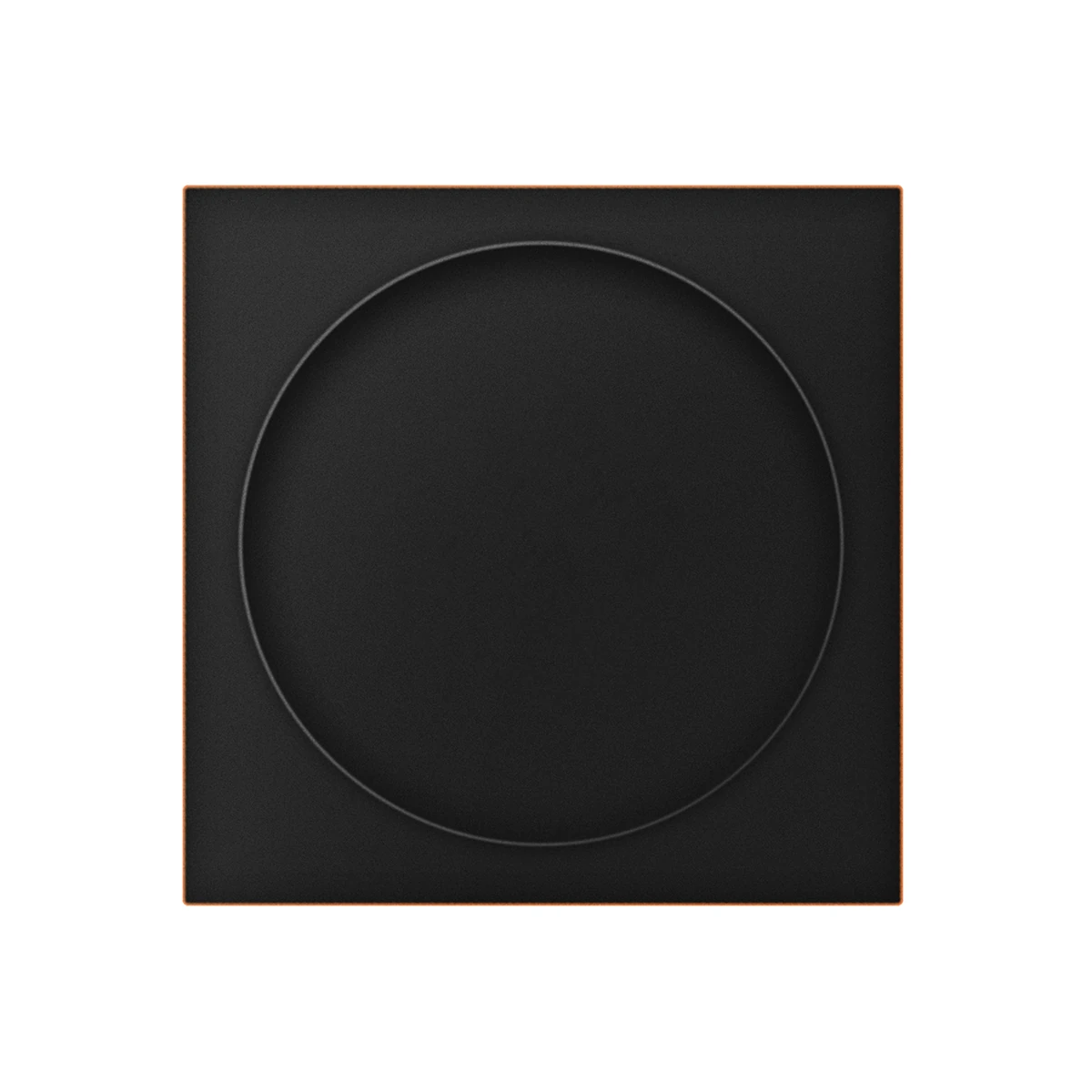 [EZ1704Q 81] Karcher Schiebetür-Fingermuschel "EZ1704Q" quadratisch (Antik Bronzeoptik)