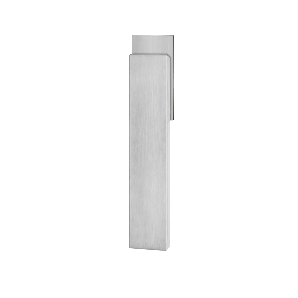 Karcher Fenstergriff "Milano" (eckig) - Oberfläche: Edelstahl matt, Fensterfunktion: Drehkipp