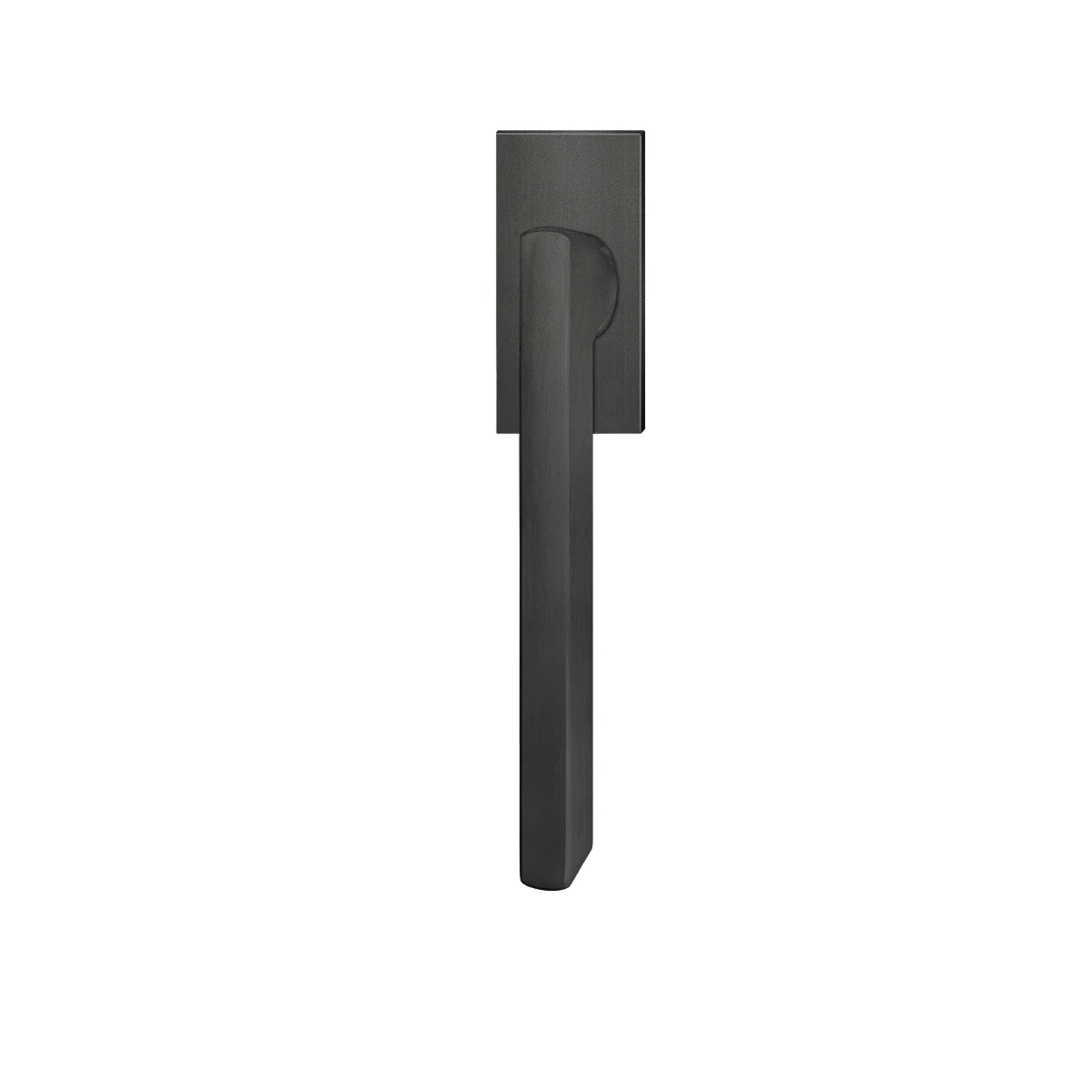 [EF544Q 89] Karcher Fenstergriff "Montana" (eckig) (Titan Grau, Drehkipp)