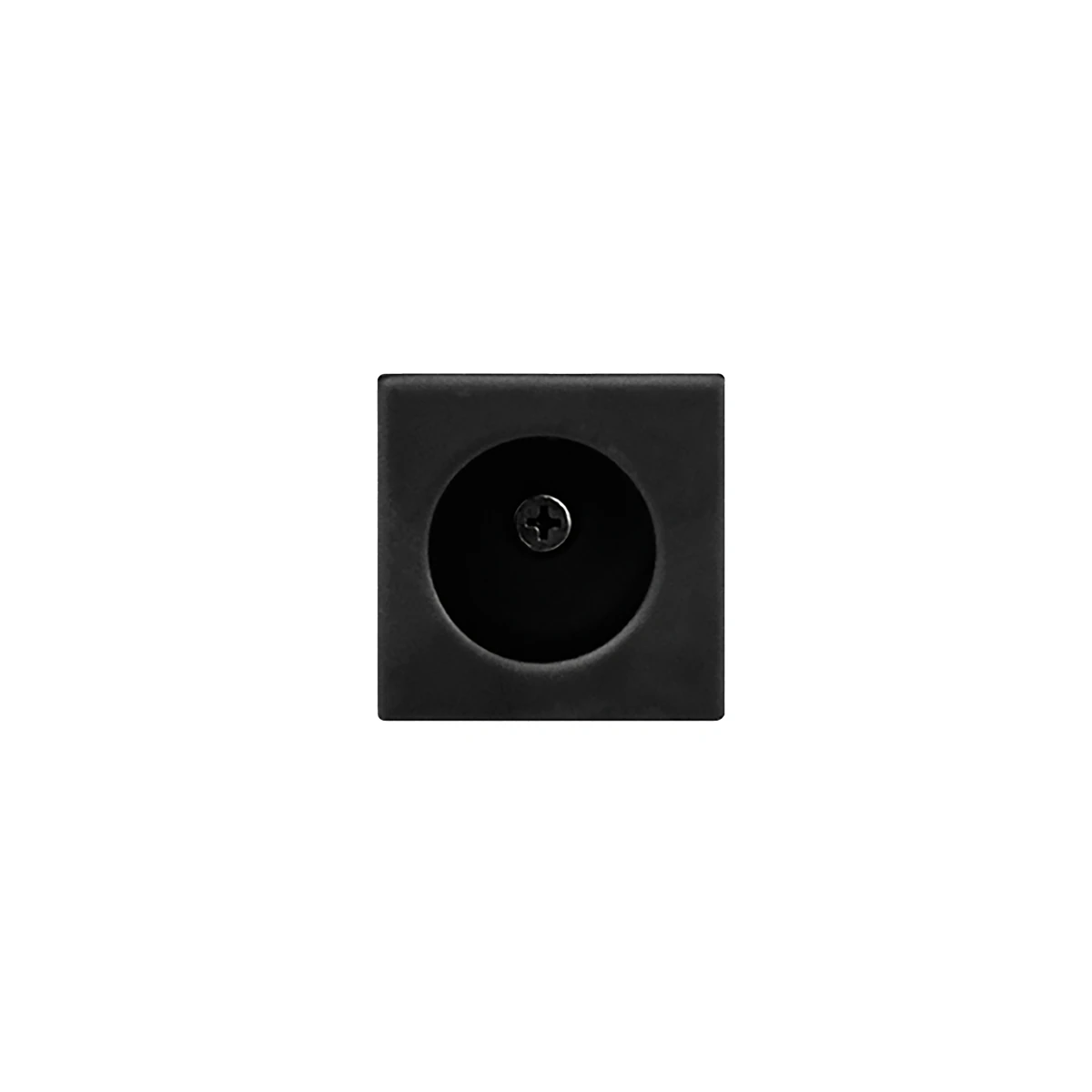 [EZ1705Q 83] Karcher Schiebetür-Fingermuschel "EZ1705Q" quadratisch (Kosmos Schwarz)