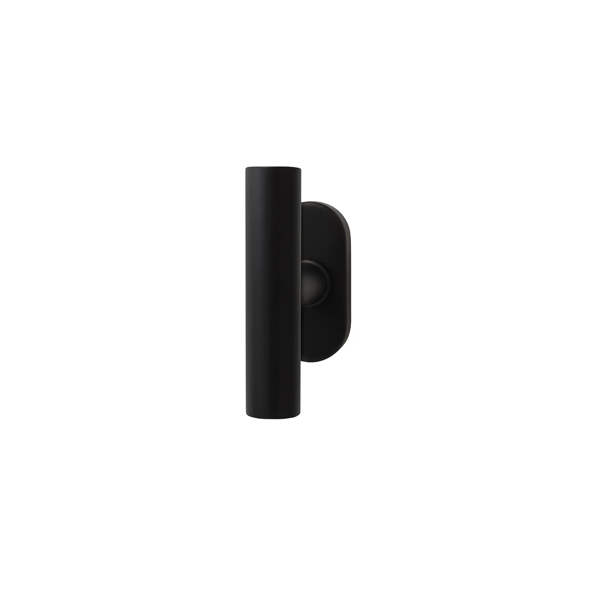 Karcher Fenstergriff "Rhodos" (T-Form) - Oberfläche: Kosmos Schwarz, Fensterfunktion: Drehkipp