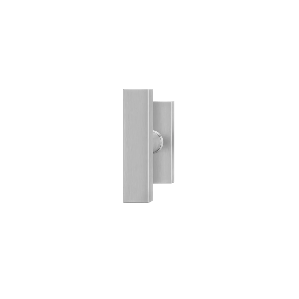 Karcher Fenstergriff "Seattle" (eckig, T-Form) - Oberfläche: Edelstahl matt, Fensterfunktion: Drehkipp