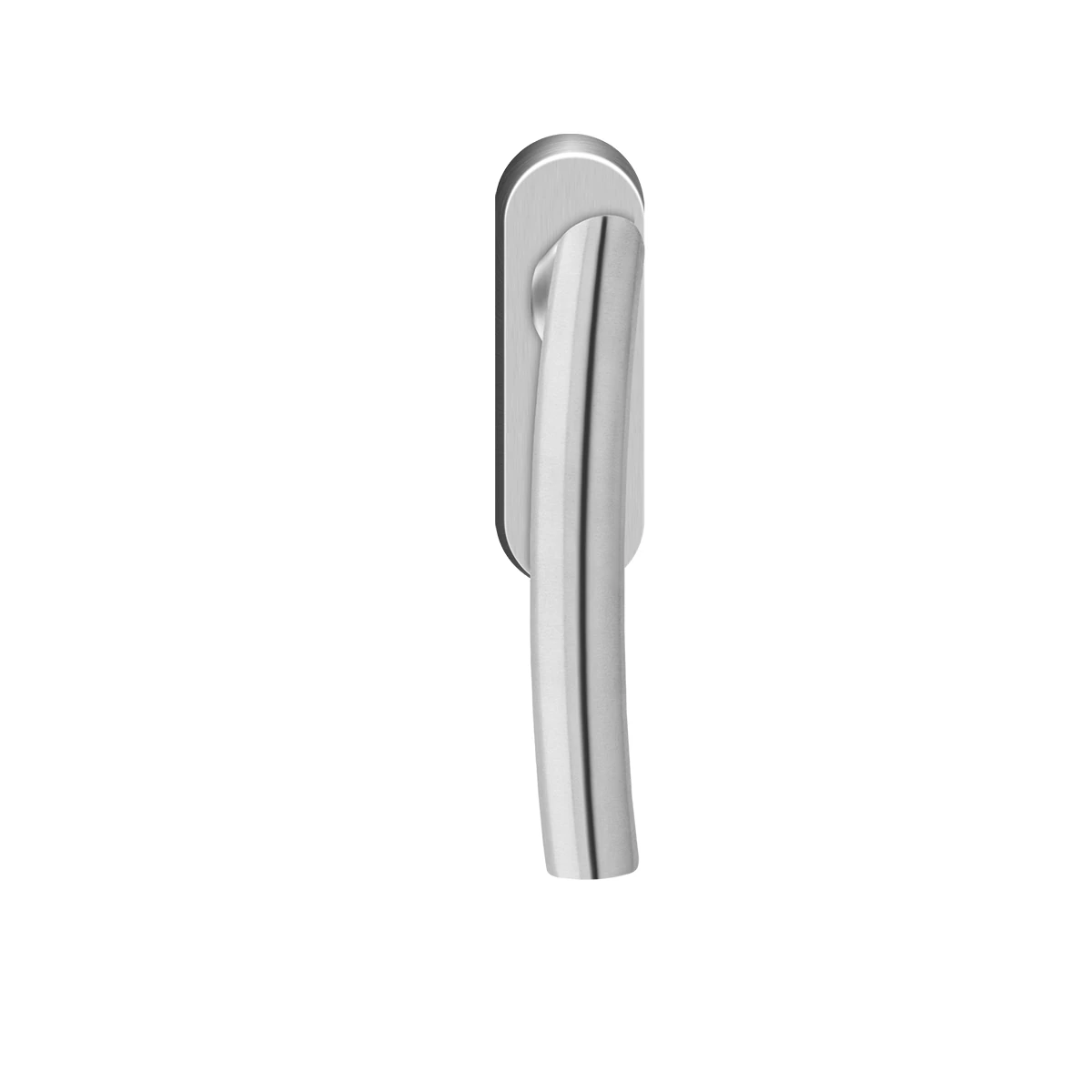 Karcher Fenstergriff "Madrid" - Oberfläche: Edelstahl matt, Fensterfunktion: verschließbar, Anschlag: DIN links