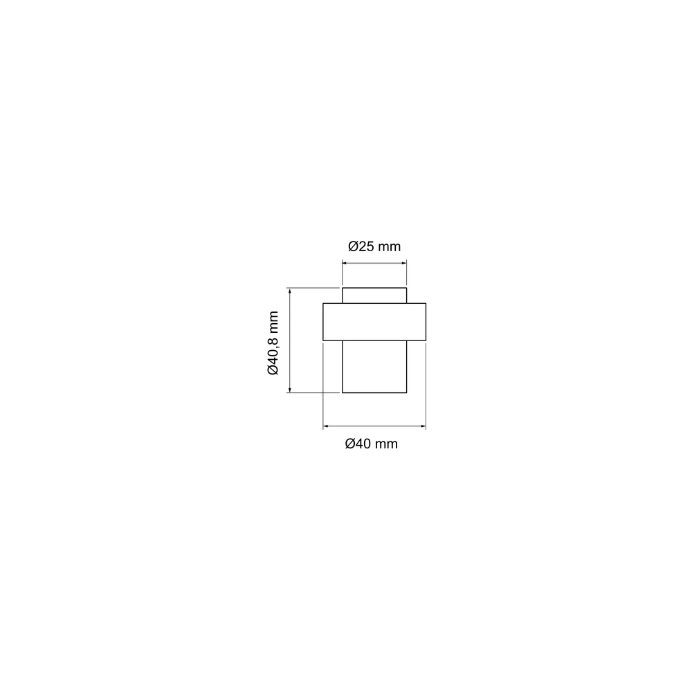 Technische Zeichnung [EZ217Q 89] Karcher Türstopper EZ217 EZ217Q (Edelstahl) (Titan Grau)