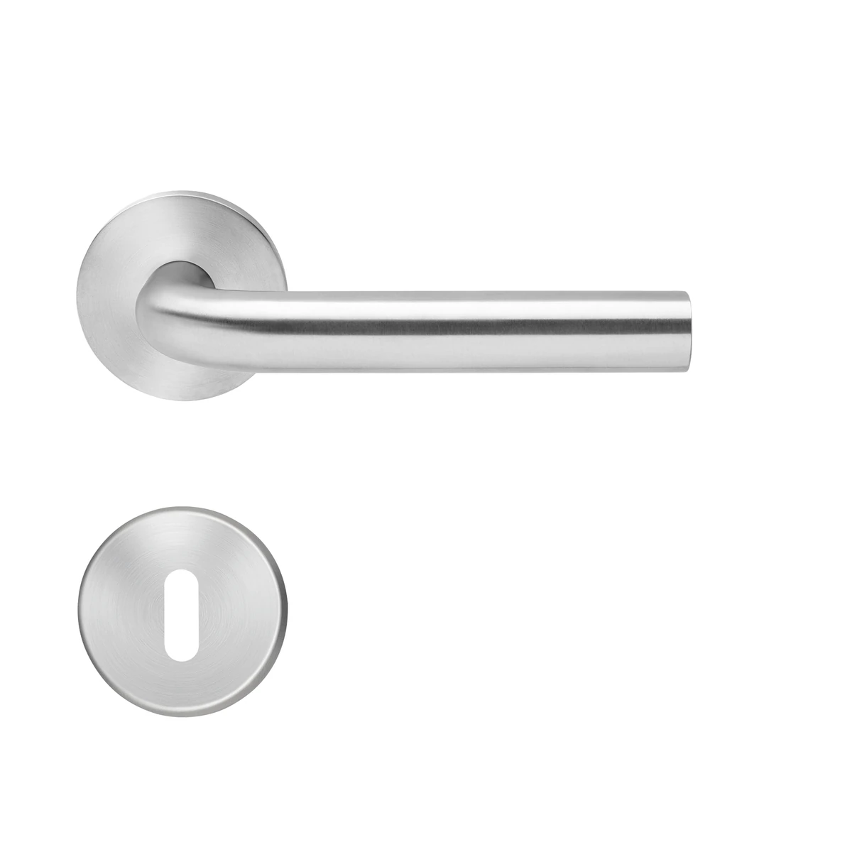 [E100B BB0 71] Karcher Türgriff-Garnitur E100 (Edelstahl) (BB0, Buntbart)
