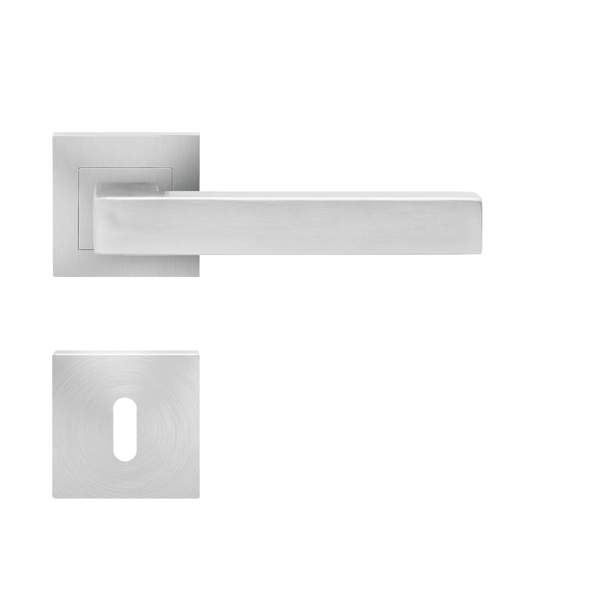 [E800Q BB0 71] Karcher Türgriff-Garnitur E800 (Edelstahl) (BB0, Buntbart)