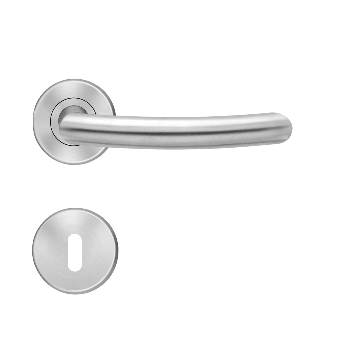 [E526B BB0 71] Karcher Türgriff-Garnitur E526 (Edelstahl) (BB0, Buntbart)
