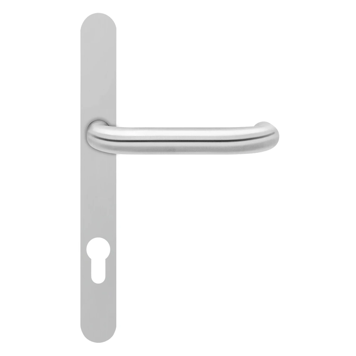 [ELRM27A PZ092 71] Karcher Schmalrahmenschild Kreta ELRM27A (Edelstahl) (Edelstahl matt, PZ092, Profilzylinder)
