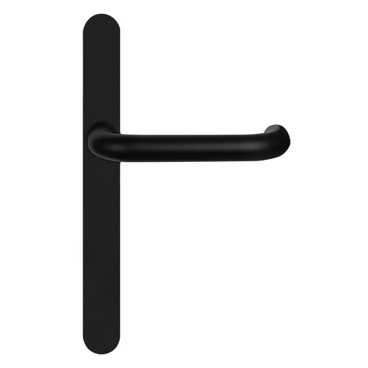 [ELRM27A UN0 83] Karcher Schmalrahmenschild Kreta ELRM27A (Edelstahl) (Kosmos Schwarz, UN0, ungelocht)