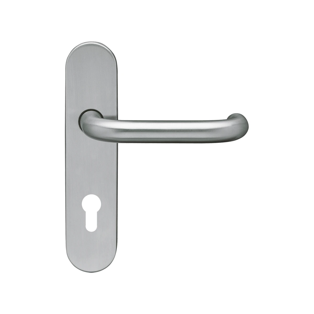 [EL27A PZ072 71] Karcher Türgriff-Garnitur Kreta EL27A (Edelstahl) (PZ072, Profilzylinder)