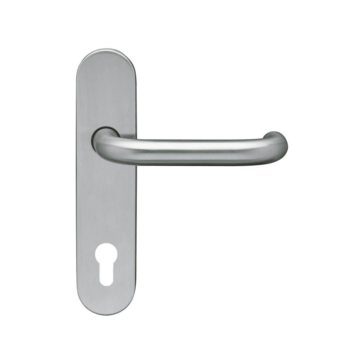 [EL27A PZ092 71] Karcher Türgriff-Garnitur Kreta EL27A (Edelstahl) (PZ092, Profilzylinder)