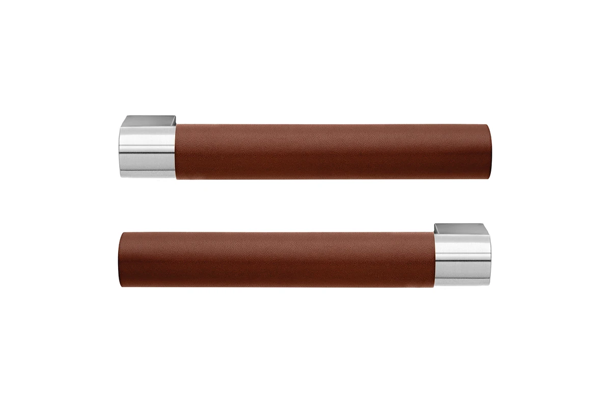 [ER45LH 0DS 71] Karcher Türgriff-Garnitur Madeira - Leder hellbraun ER45LH (Edelstahl) (0DS)