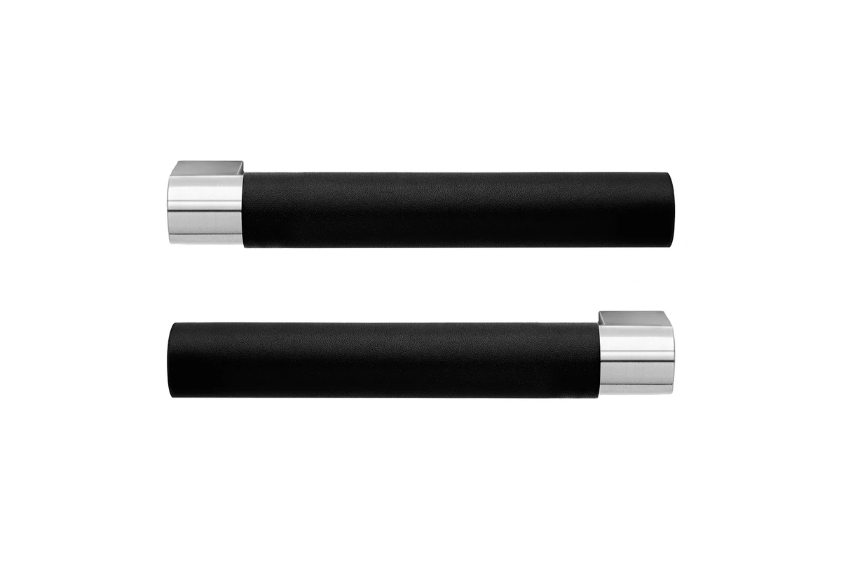 [ER45LS 0DS 71] Karcher Türgriff-Garnitur Madeira - Leder schwarz ER45LS (Edelstahl) (0DS)