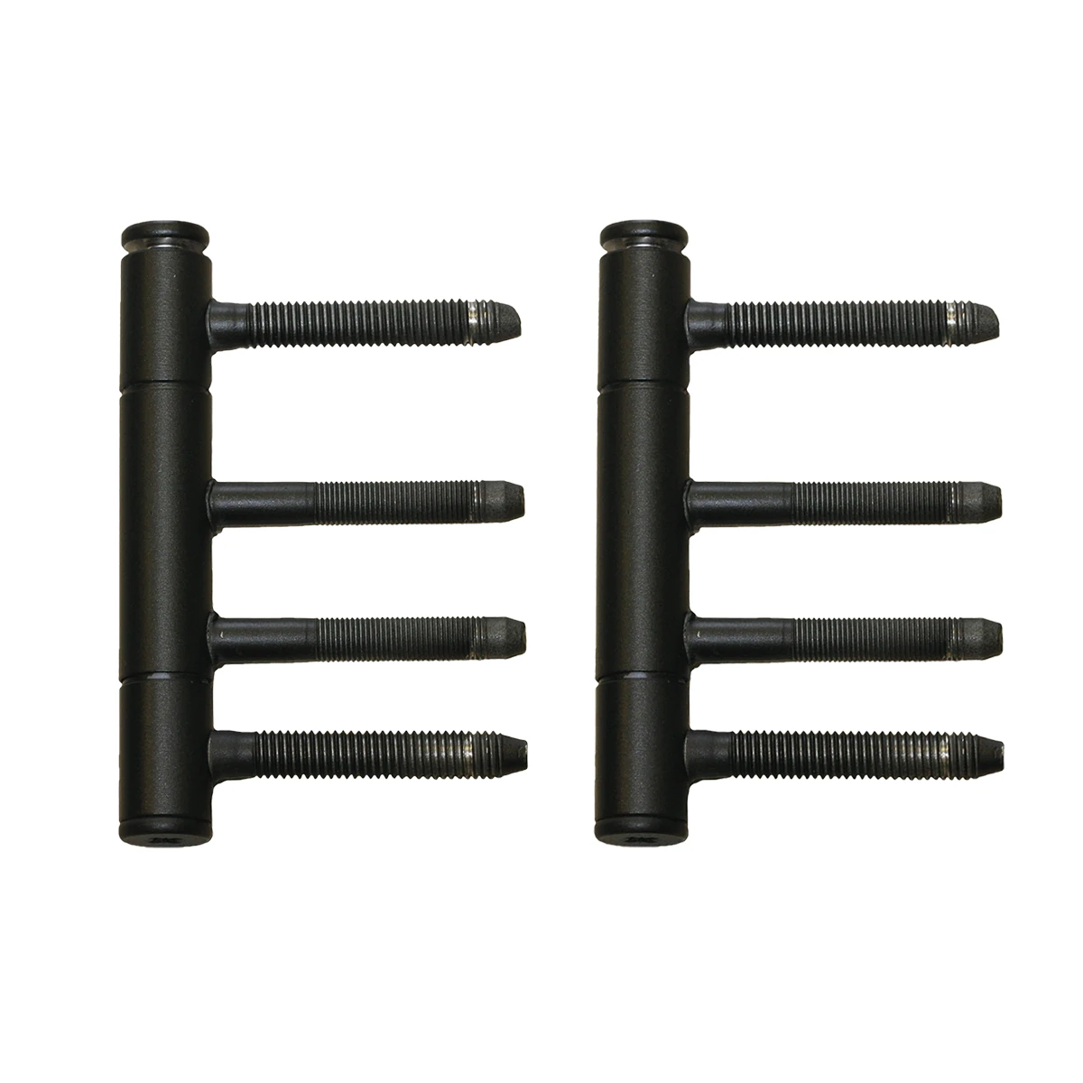[EGB 602 81/83] Karcher Bandpaar für Holztüren (Edelstahl & Farben) (Kosmos Schwarz, 3-teilig)