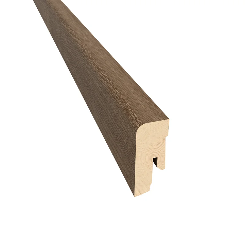 Kährs Sockelleiste furniert mattlackiert — 19×40 mm, Pack à 24 lfm (10 × 2,4 m) - Sockelleisten-Dekor: Eiche Earth