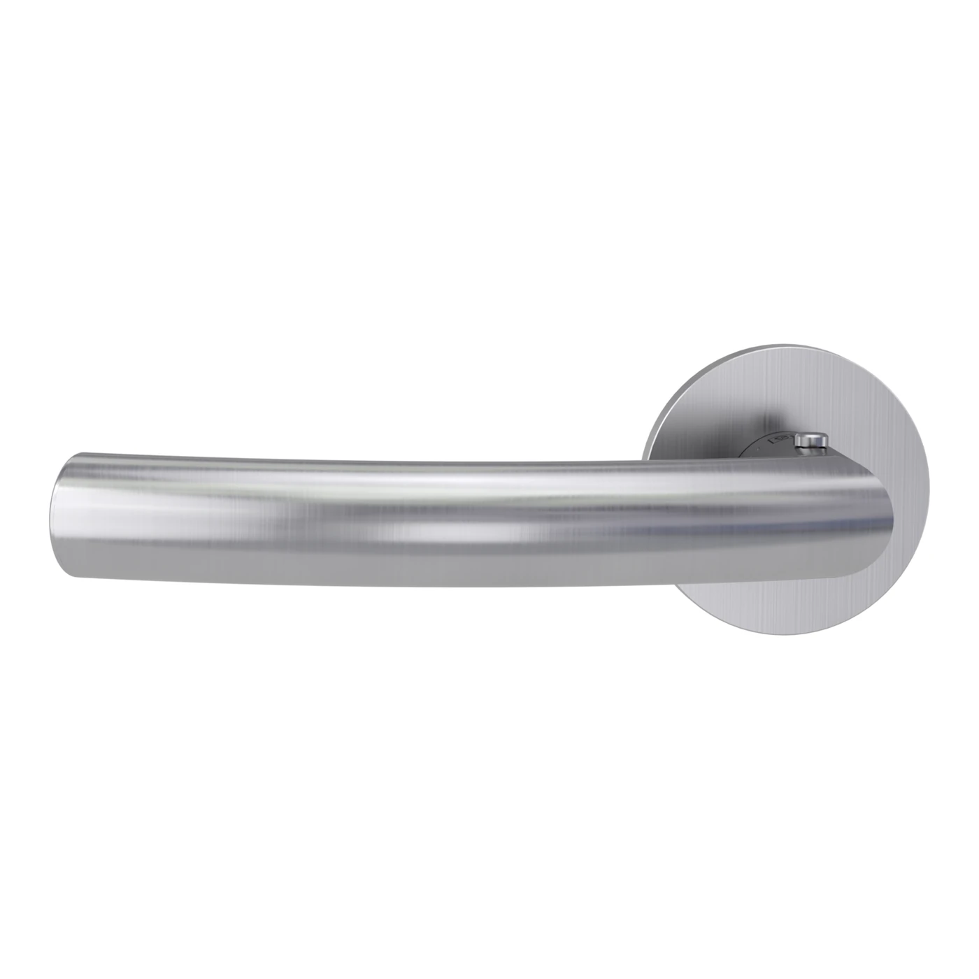 Griffwerk VAYA BASIC 254 VIVA fast2fix - Oberfläche: Edelstahl matt, Rosettenform: Rund, Verriegelung: Smart2lock Din Ls