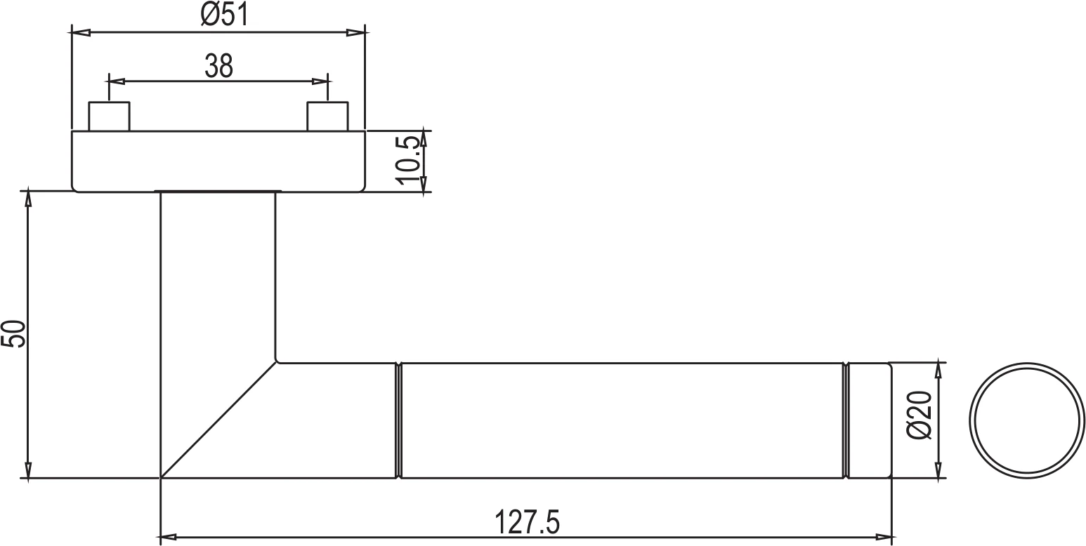 Technische Zeichnung [187162873] Griffwerk LOREDANA (OS)