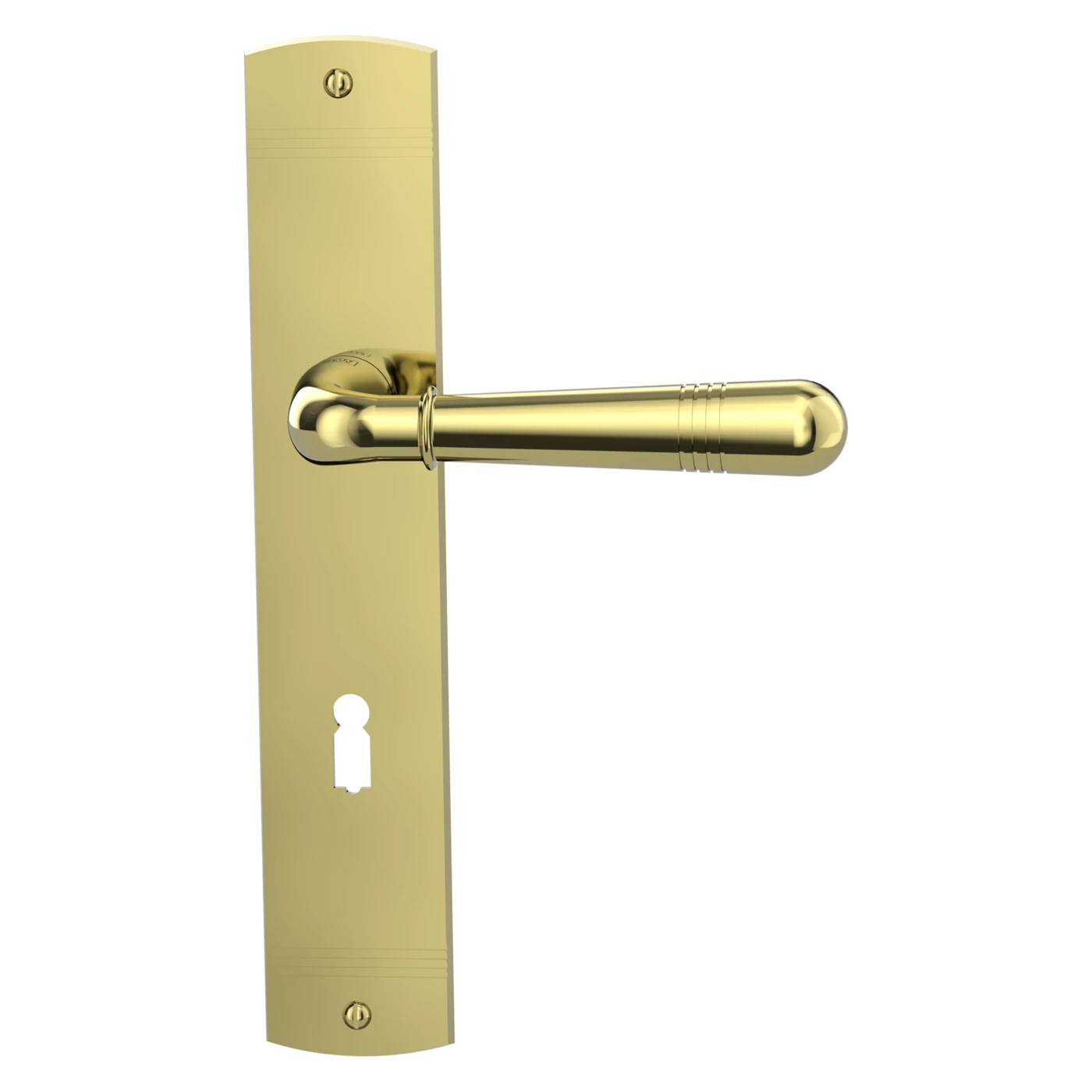 [225300124] Griffwerk FABIO (Messing-Optik, Buntbart)