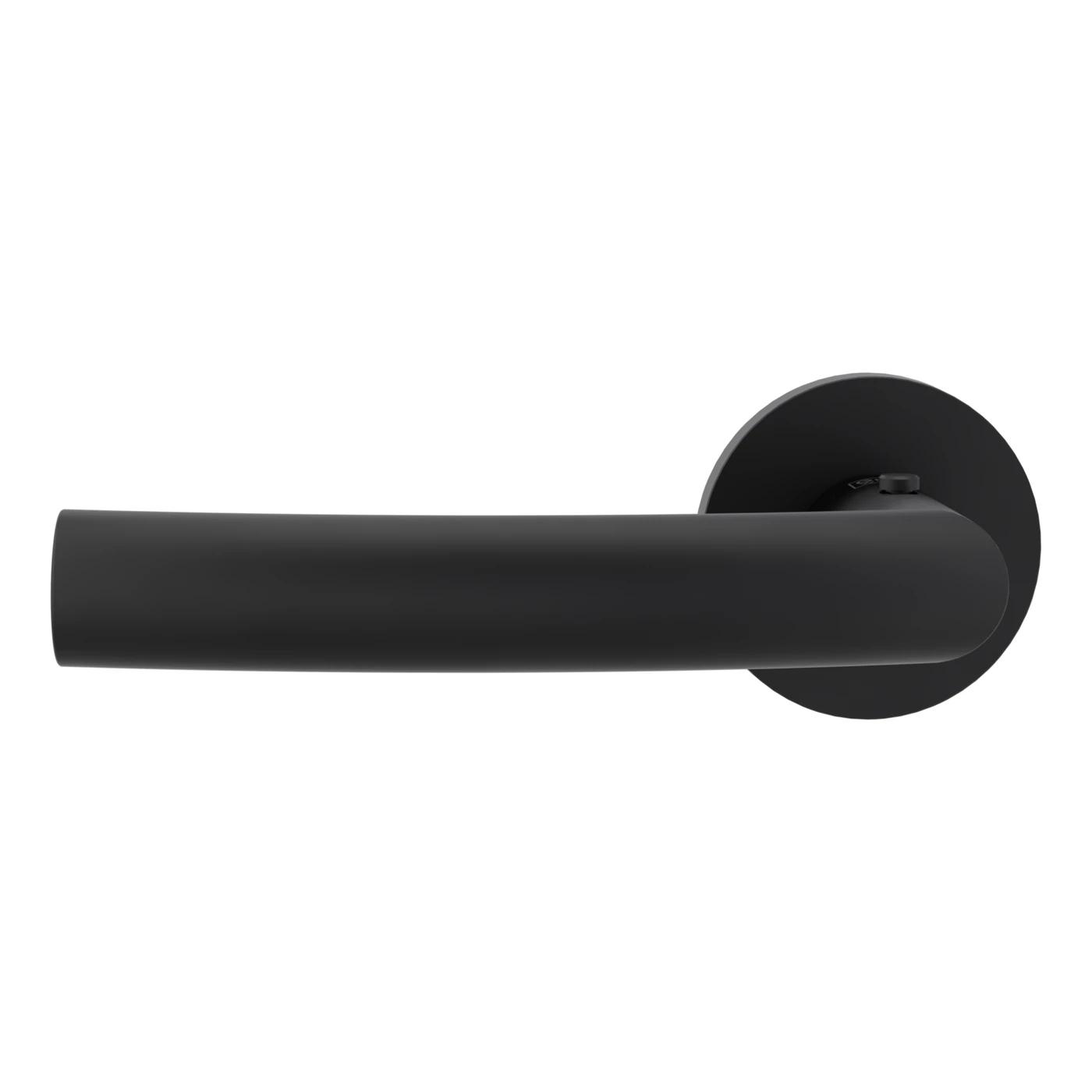 Griffwerk VAYA 178 LORITA fast2fix - Oberfläche: Graphitschwarz, Rosettenform: Rund, Verriegelung: Smart2lock Din Ls