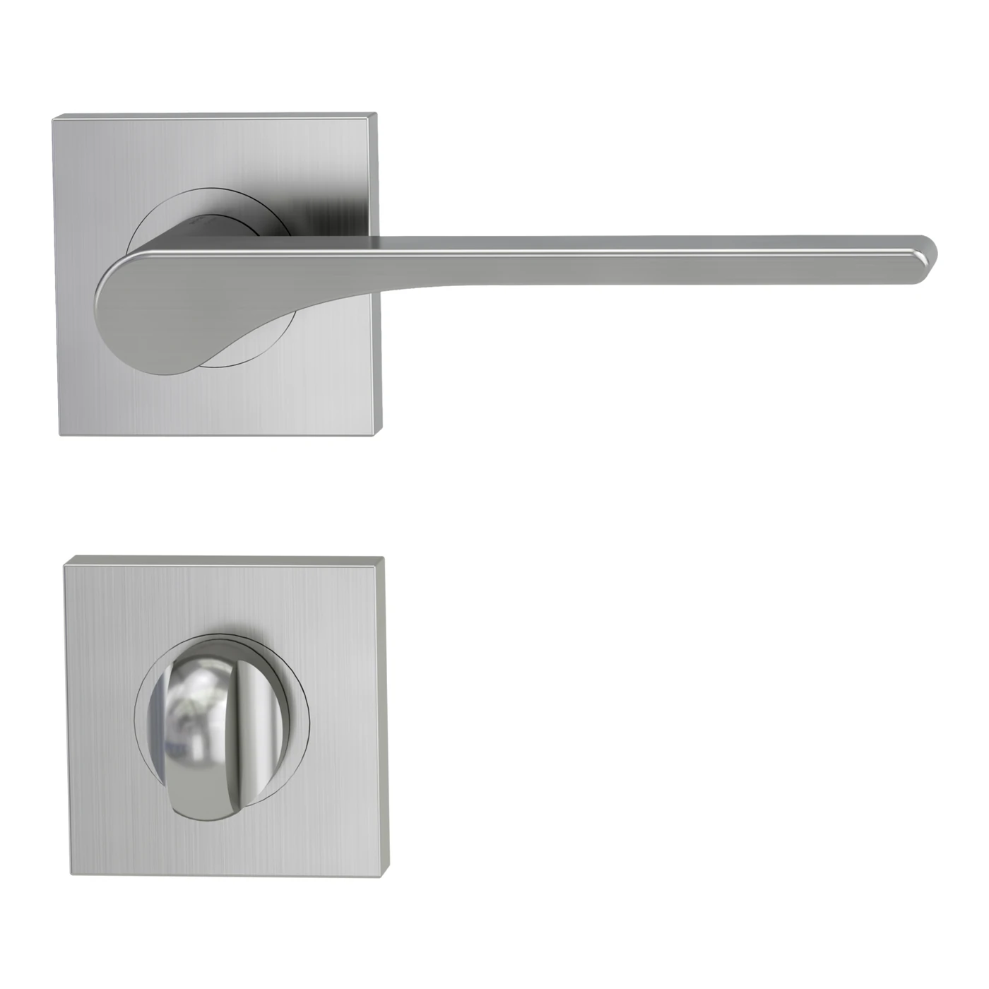 [260110322] Griffwerk sieger design LEAF LIGHT (Samtgrau, Eckig, WC)