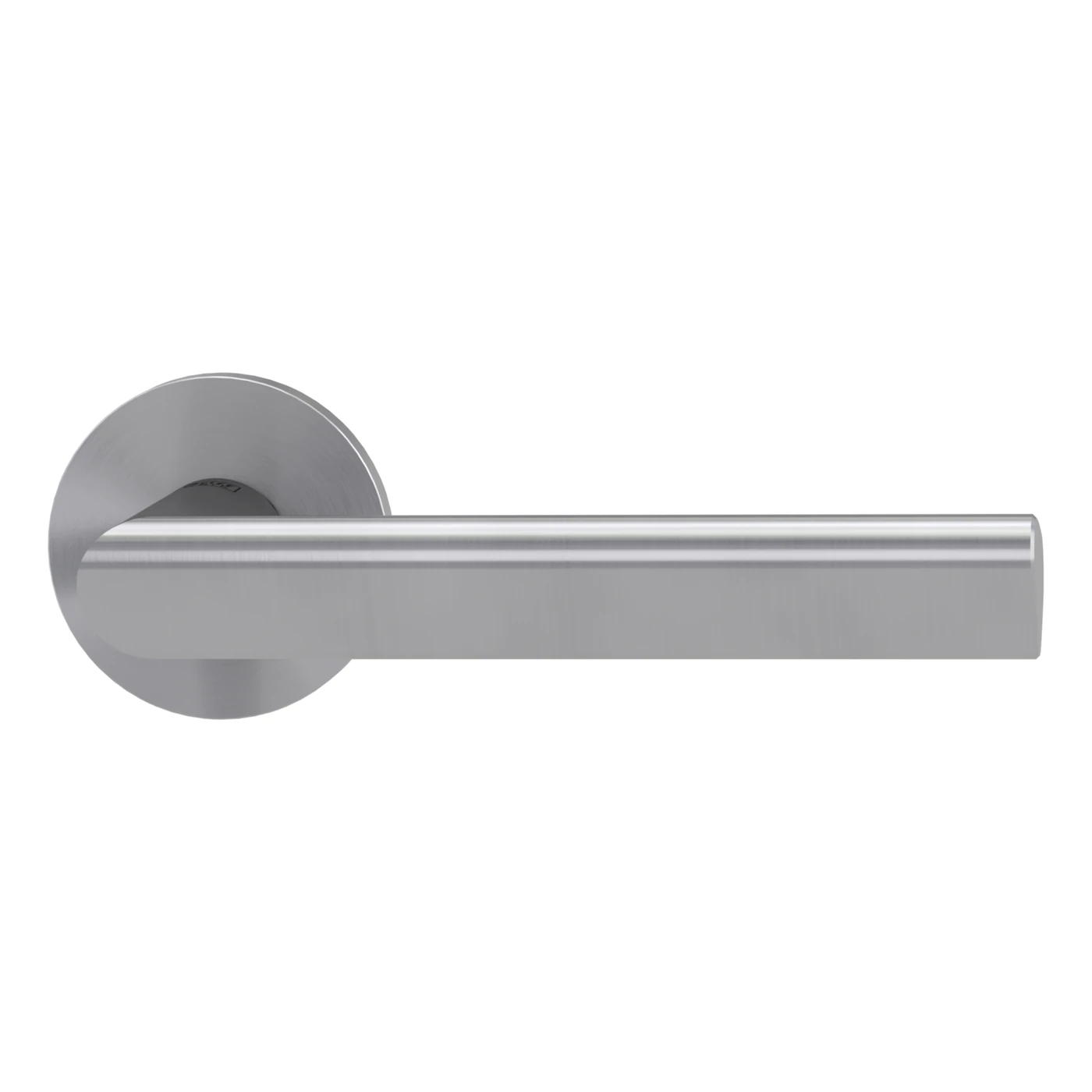 Griffwerk VAYA 137 TRI fast2fix - Oberfläche: Edelstahl matt, Rosettenform: Rund, Verriegelung: OS