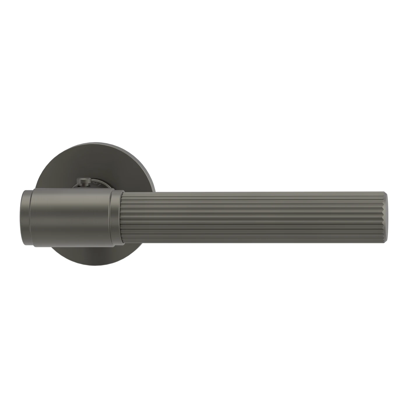 Griffwerk VAYA 136 ARIS fast2fix - Oberfläche: Kaschmirgrau, Rosettenform: Rund, Verriegelung: Smart2lock Din Rs