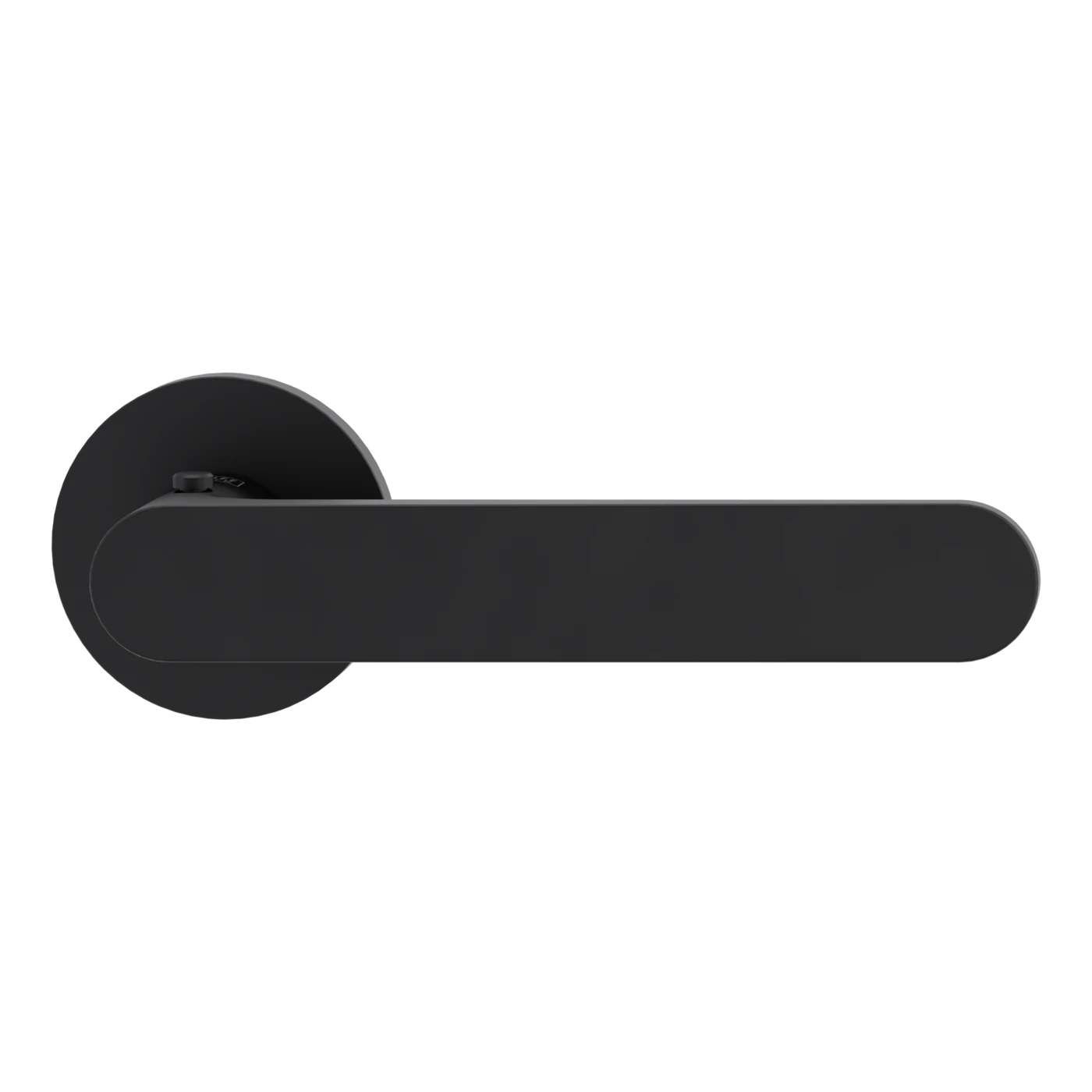 Griffwerk VAYA 291 AVUS fast2fix - Oberfläche: Graphitschwarz, Rosettenform: Rund, Verriegelung: Smart2lock Din Rs