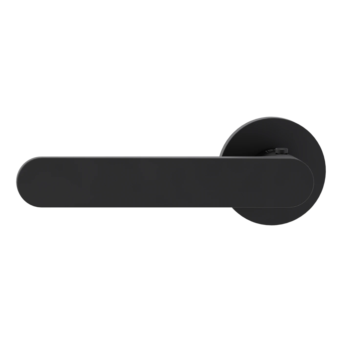 Griffwerk VAYA 291 AVUS fast2fix - Oberfläche: Graphitschwarz, Rosettenform: Rund, Verriegelung: Smart2lock Din Ls