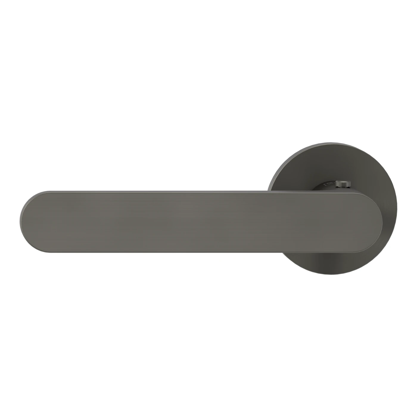 Griffwerk VAYA 291 AVUS fast2fix - Oberfläche: Kaschmirgrau, Rosettenform: Rund, Verriegelung: Smart2lock Din Ls