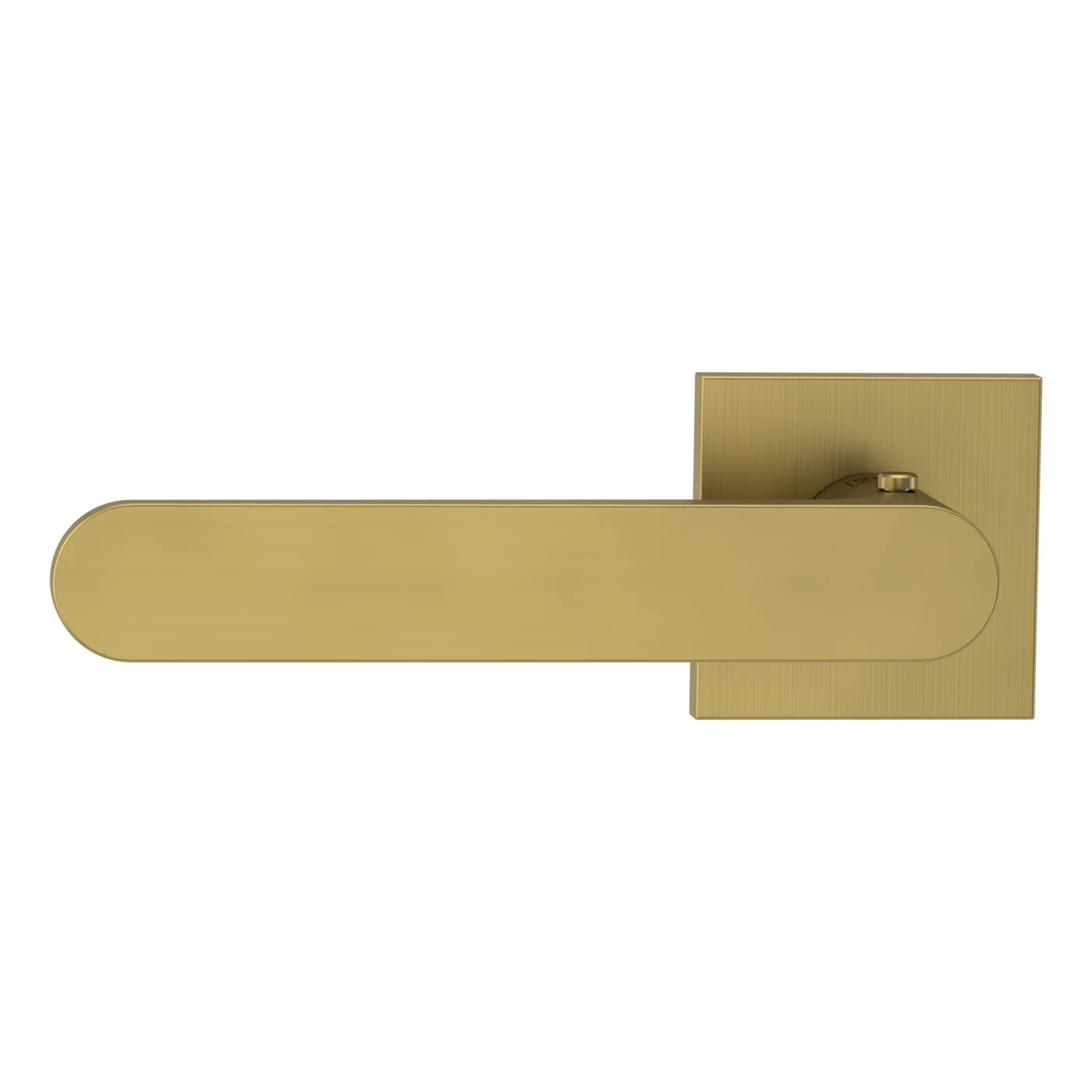 Griffwerk VAYA 291 AVUS fast2fix - Oberfläche: Gold matt, Rosettenform: Eckig, Verriegelung: Smart2lock Din Ls