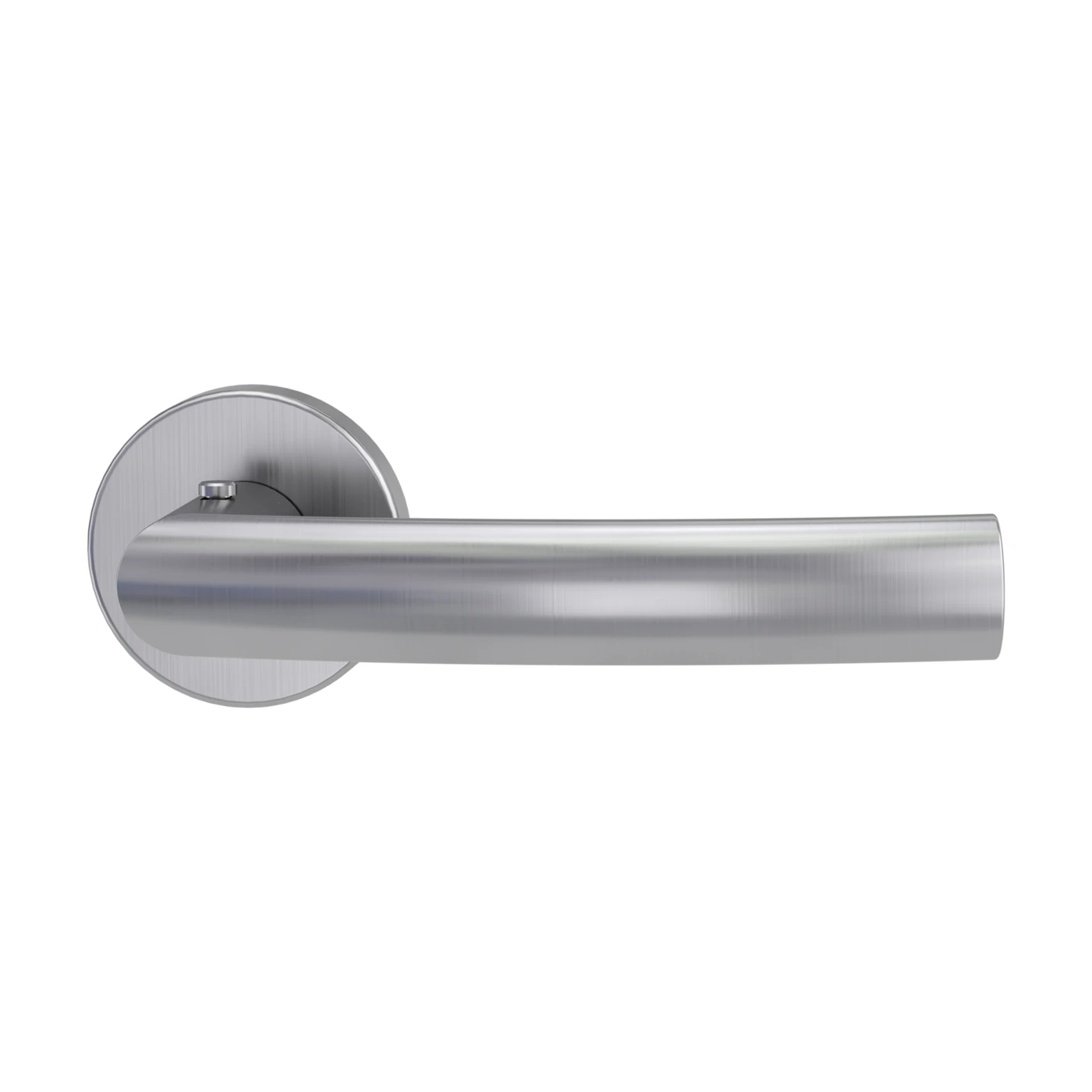 [188163371] Griffwerk LORITA - Oberfläche: Edelstahl matt, Rosettenform: Rund, Verriegelung: Smart2lock Din Rs, Ausführung: GK3 (Smart2lock Din Rs, GK3)