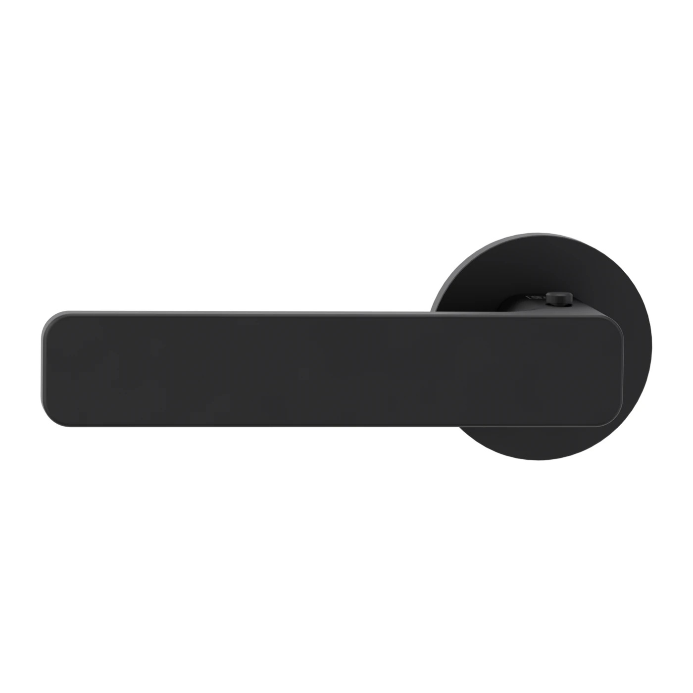 Griffwerk VAYA 265 MINIMAL MODERN fast2fix - Rosettenform: Rund, Verriegelung: Smart2lock Din Ls, Oberfläche: Graphitschwarz
