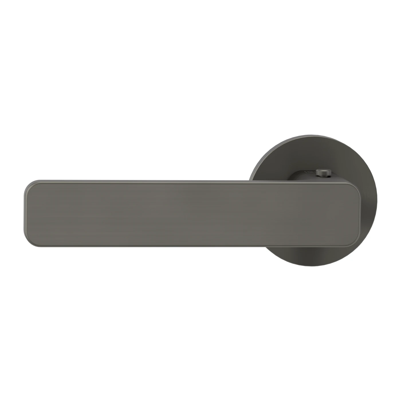 Griffwerk VAYA 265 MINIMAL MODERN fast2fix - Rosettenform: Rund, Verriegelung: Smart2lock Din Ls, Oberfläche: Kaschmirgrau