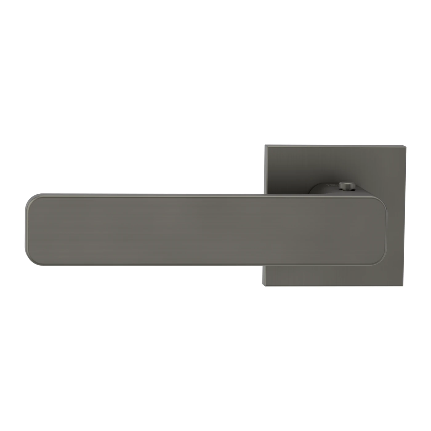 Griffwerk VAYA 265 MINIMAL MODERN fast2fix - Rosettenform: Eckig, Verriegelung: Smart2lock Din Ls, Oberfläche: Kaschmirgrau