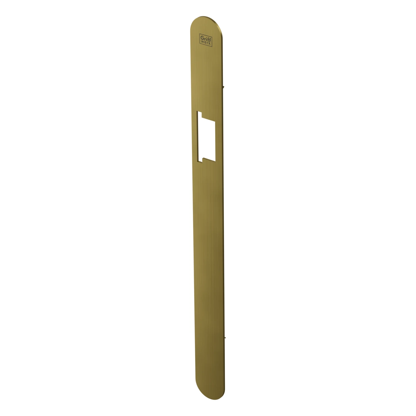 Griffwerk Klippstulp UVERO 302 - Oberfläche: Gold matt, DIN: Links, Riegelöffnung: ohne Riegelöffnung