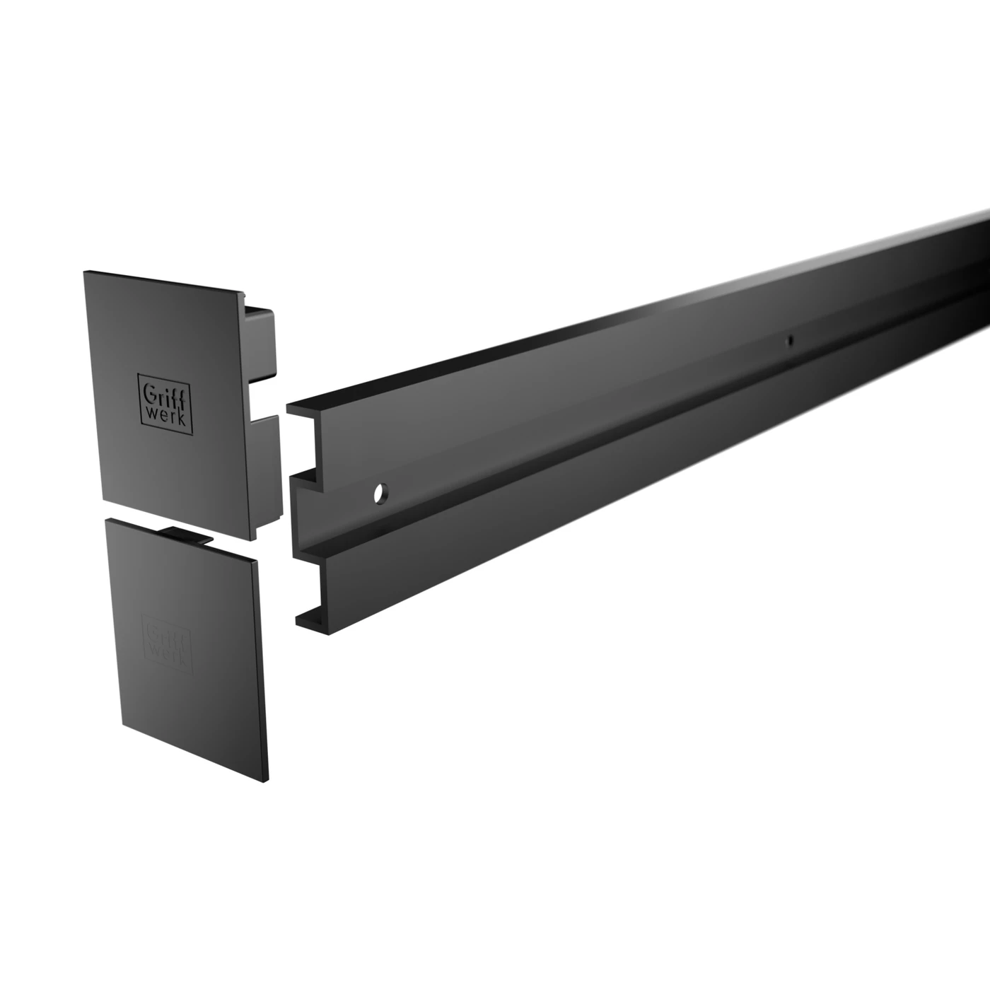 Wandabstand-Set PLANEO X Graphitschwarz