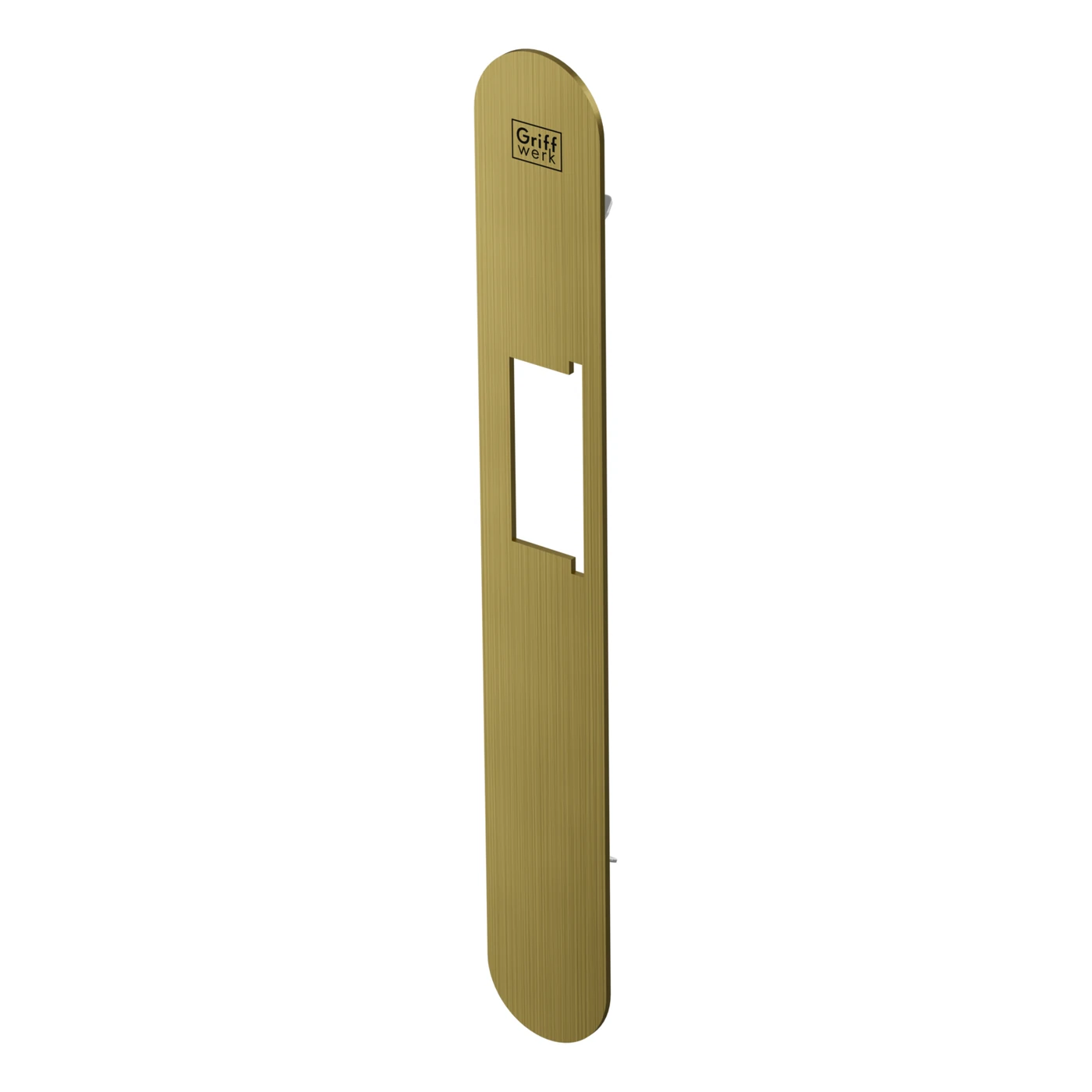 Griffwerk Klippstulp UVERO 301 - Oberfläche: Gold matt, DIN: Rechts, Fallentyp: Flüsterfalle