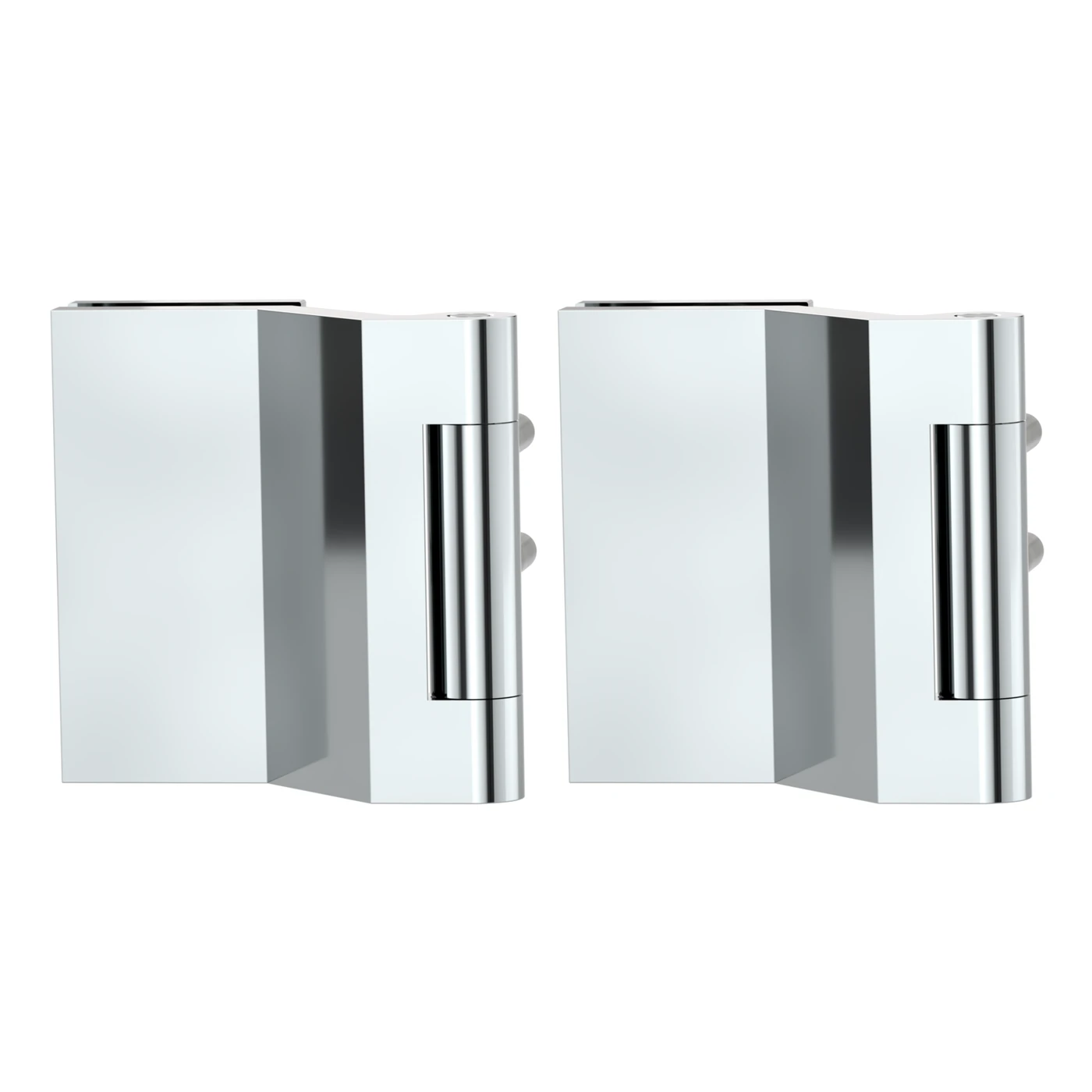 Griffwerk Türbänder für Glastüren PURISTO S/FRAME Office Chrom-Optik