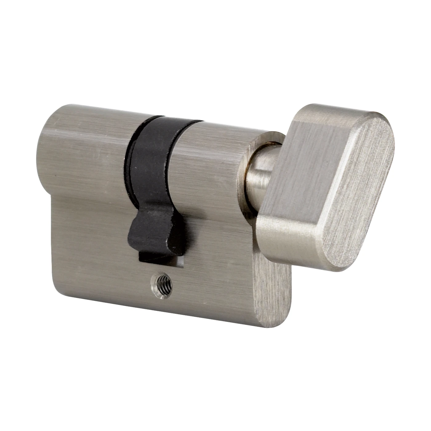 Griffwerk Profilzylindereinsatz WC Schlossseite 26|21 Edelstahl-Optik matt