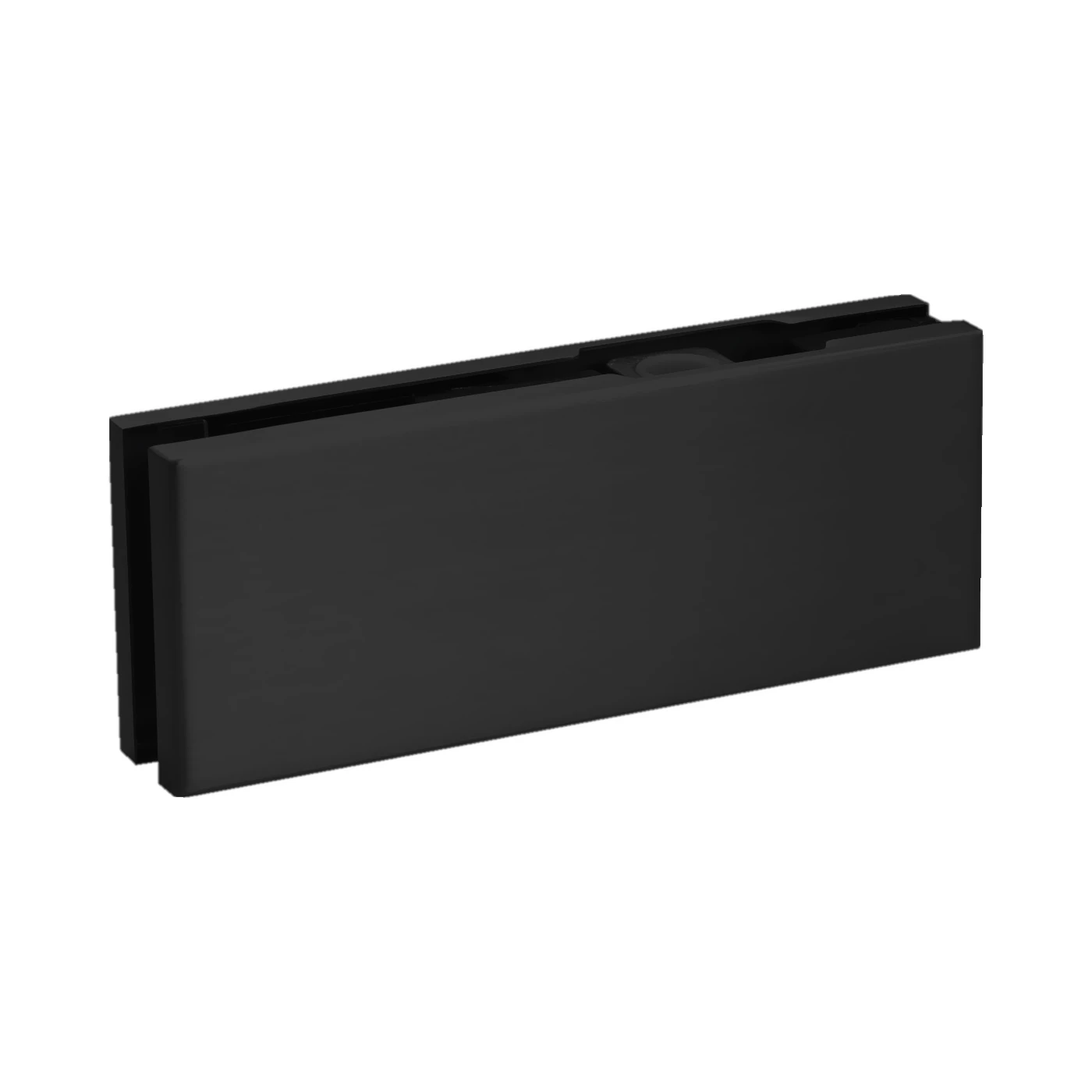 Griffwerk Türband Pivot PT20Plus inkl. Drehpunkt Ganzglasanlage Fräsung Glasmontage Schwarz