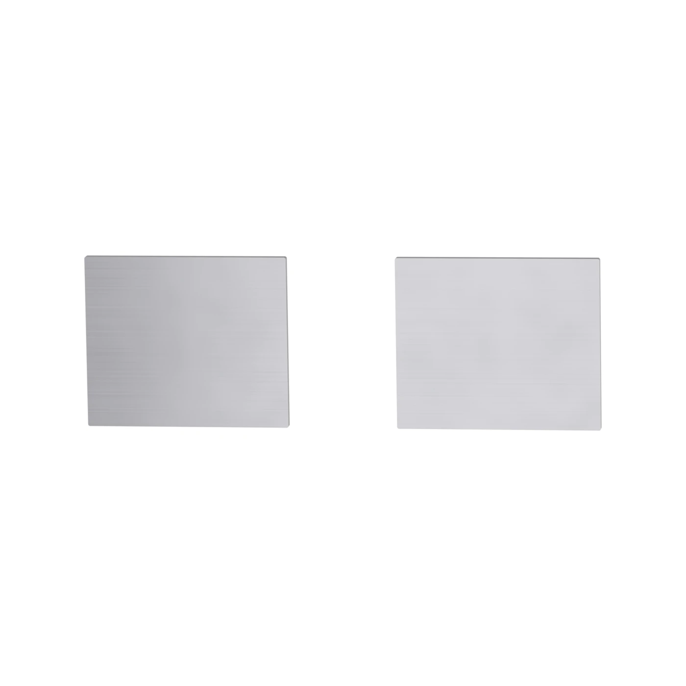 [Z010160671] Griffwerk Schlüsselrosettenpaar FRAME (Edelstahl matt, Blind)