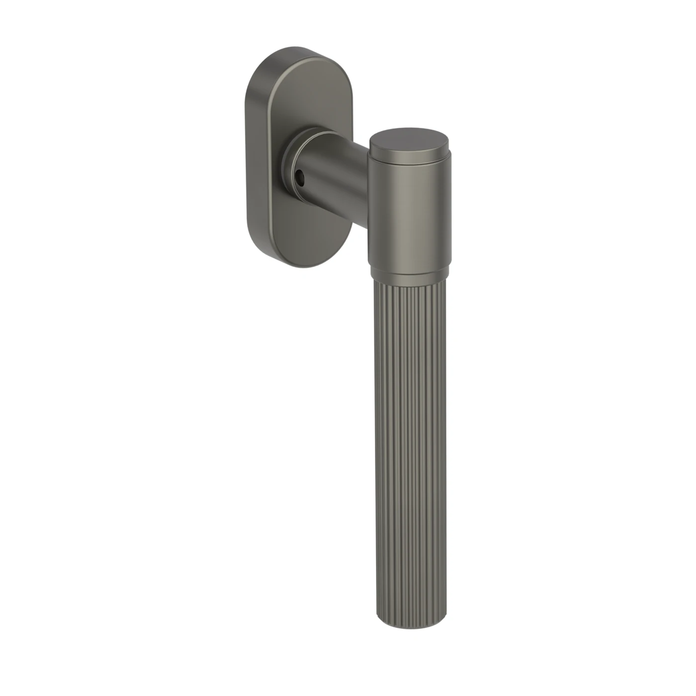 Griffwerk Fenstergriff VAYA 136 ARIS - Oberfläche: Kaschmirgrau, DIN: Rechts, Fensterfunktion: unverschließbar, Stiftlänge: 7 x 42 mm