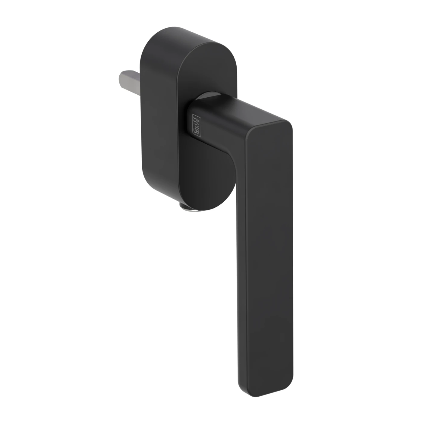 [265352178] Griffwerk Fenstergriff VAYA 265 MINIMAL MODERN (Graphitschwarz, Links, verschließbar, 7 x 40 mm)