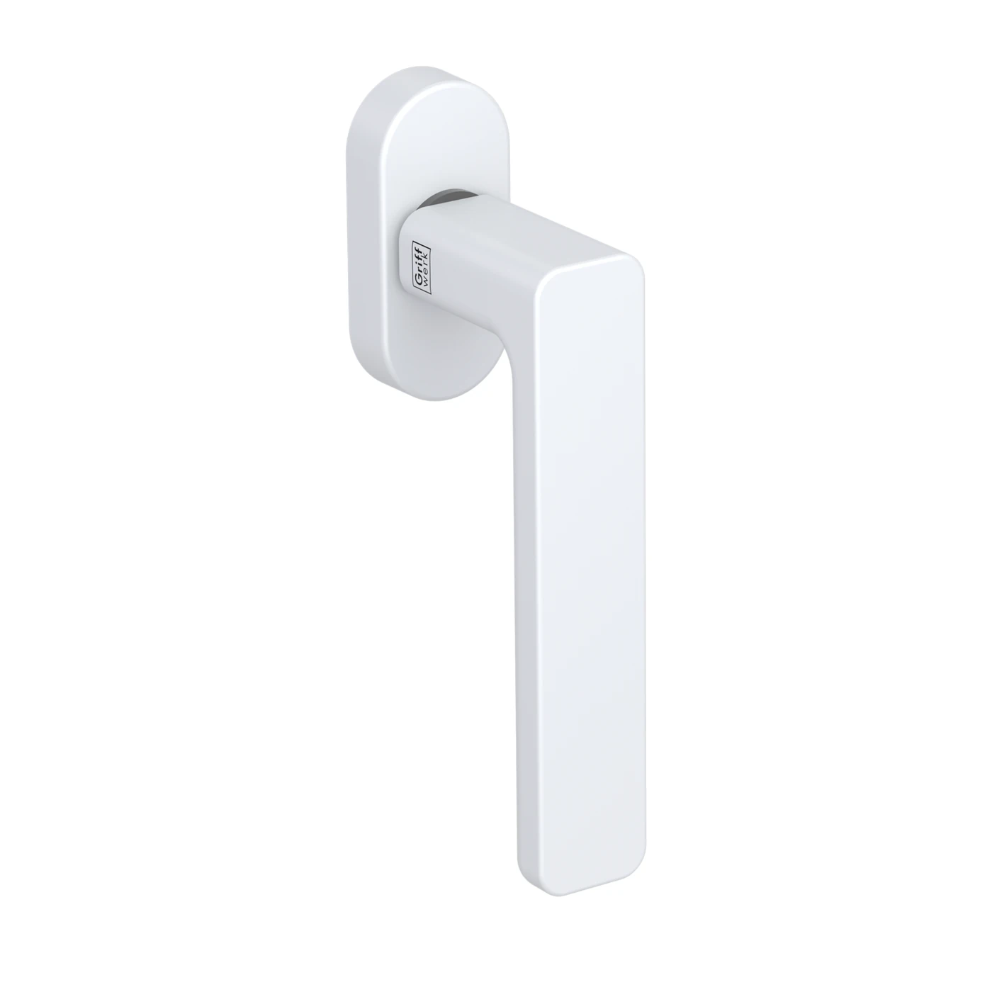 [265350229] Griffwerk Fenstergriff VAYA 265 MINIMAL MODERN (Seidenweiß, Links, unverschließbar, 7 x 32 mm)