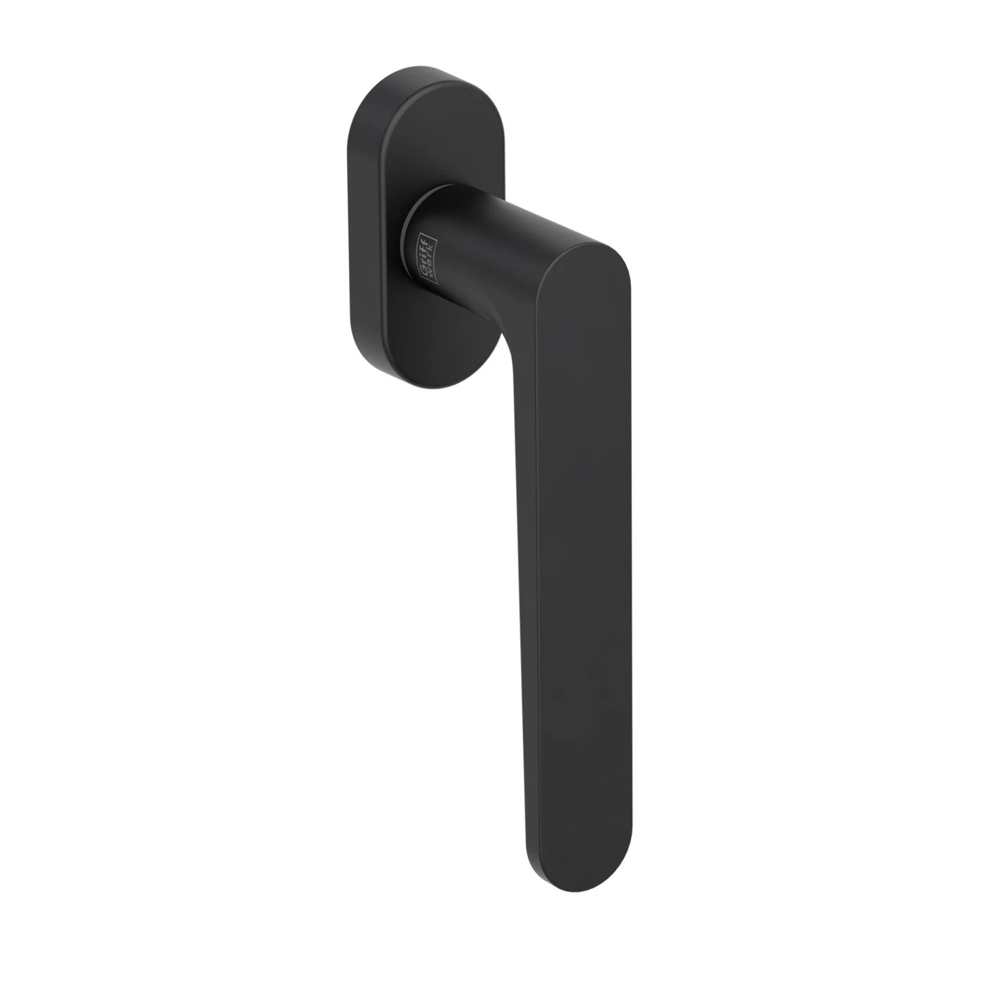 Griffwerk Fenstergriff VAYA 291 Avus - Oberfläche: Graphitschwarz, DIN: Links, Fensterfunktion: unverschließbar, Stiftlänge: 7 x 32 mm