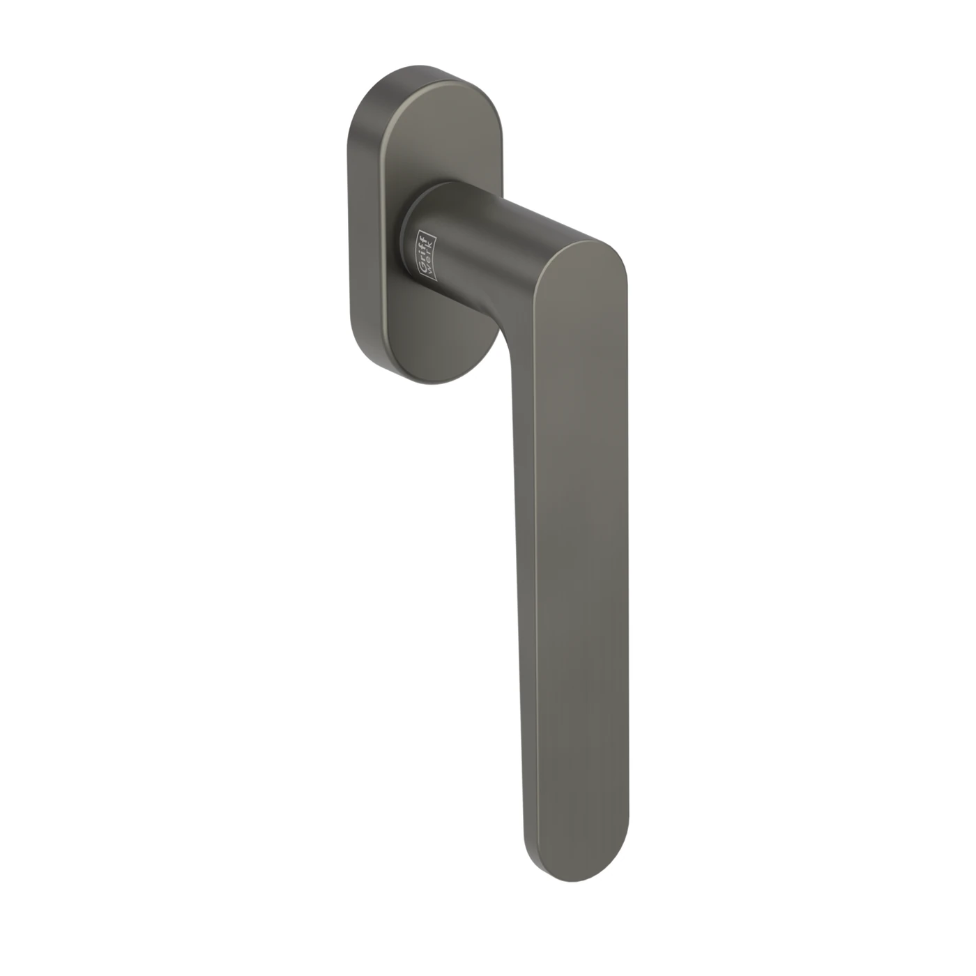 [291350827] Griffwerk Fenstergriff VAYA 291 Avus (Kaschmirgrau, Links, unverschließbar, 7 x 42 mm)