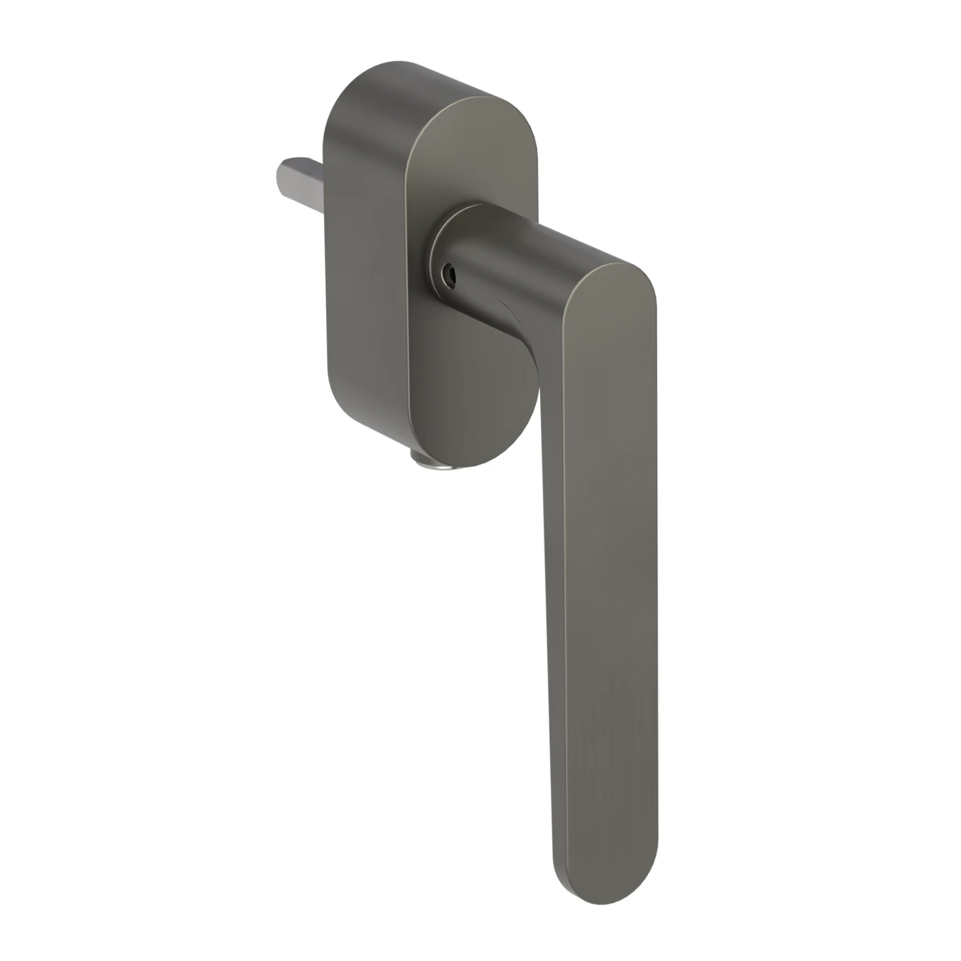 Griffwerk Fenstergriff VAYA 291 Avus - Oberfläche: Kaschmirgrau, DIN: Rechts, Fensterfunktion: verschließbar, Stiftlänge: 7 x 40 mm